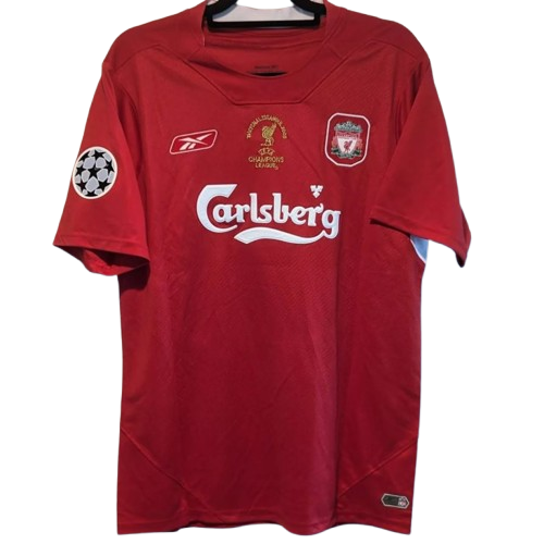 Liverpool 2005 Champions League Final Shirt β Steven Gerrard #8
