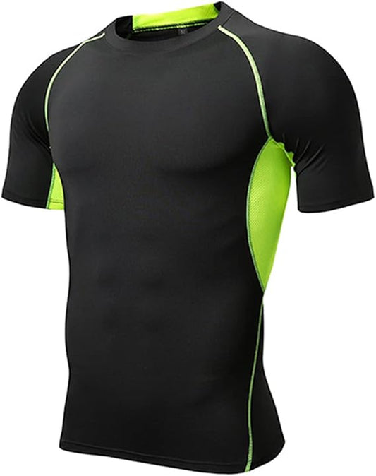 Men's sports t-shirt for men, breathable and quick-drying short-sleeved sports t-shirt, marathon training